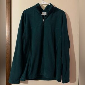 Croft & Barrow Quarter Zip Fleece - Size L